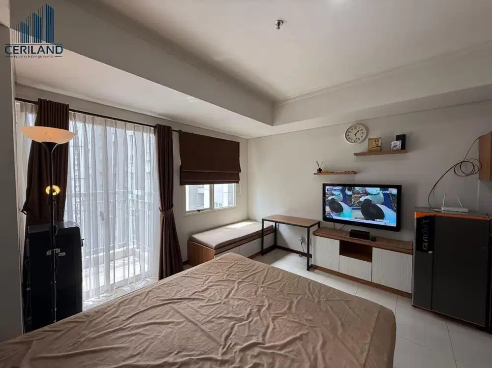 Disewakan Studio Apartement Royal mediterania garden furnished