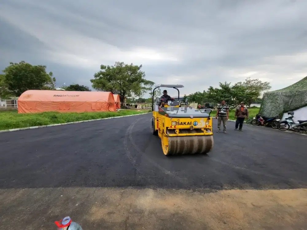 Jasa Pengaspalan Jalan aspal hotmix bergaransi rapih dan cepat