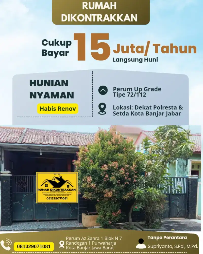 RUMAH DIKONTRAKKAN