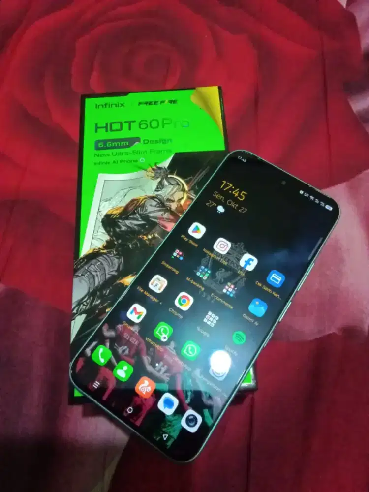 Infinix Hot 60 Pro 8+8/256 mulus fulset garansi panjang