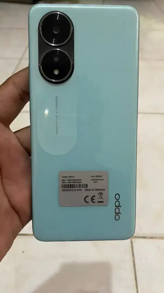 Oppo A 58 ram 6+6/128