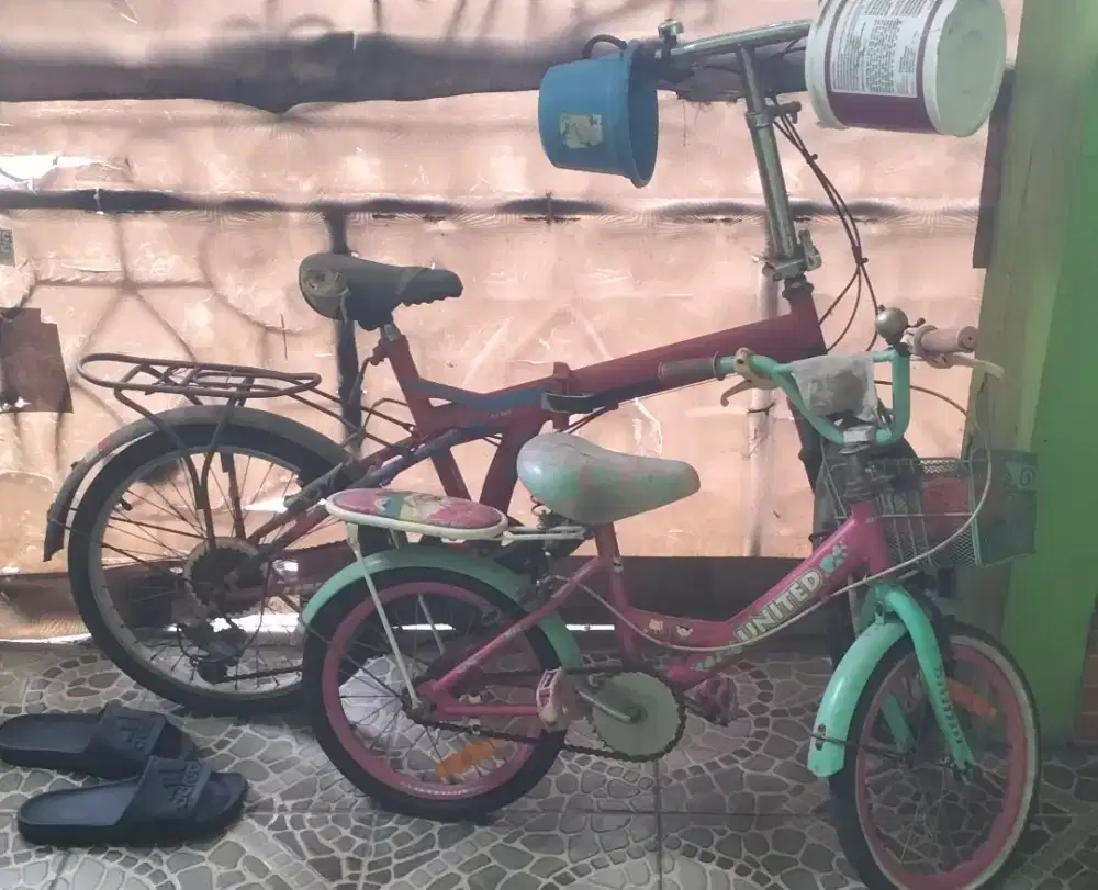 Sepeda bekas UNITED 2 unit murah meriah