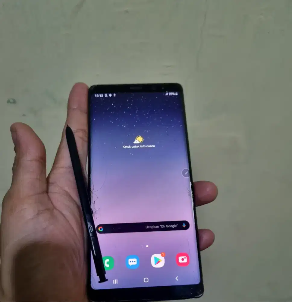 Samsung Note 8 NFC 6/64 mantan Flagship Orian S-Pen ORI bawaan pabrik.