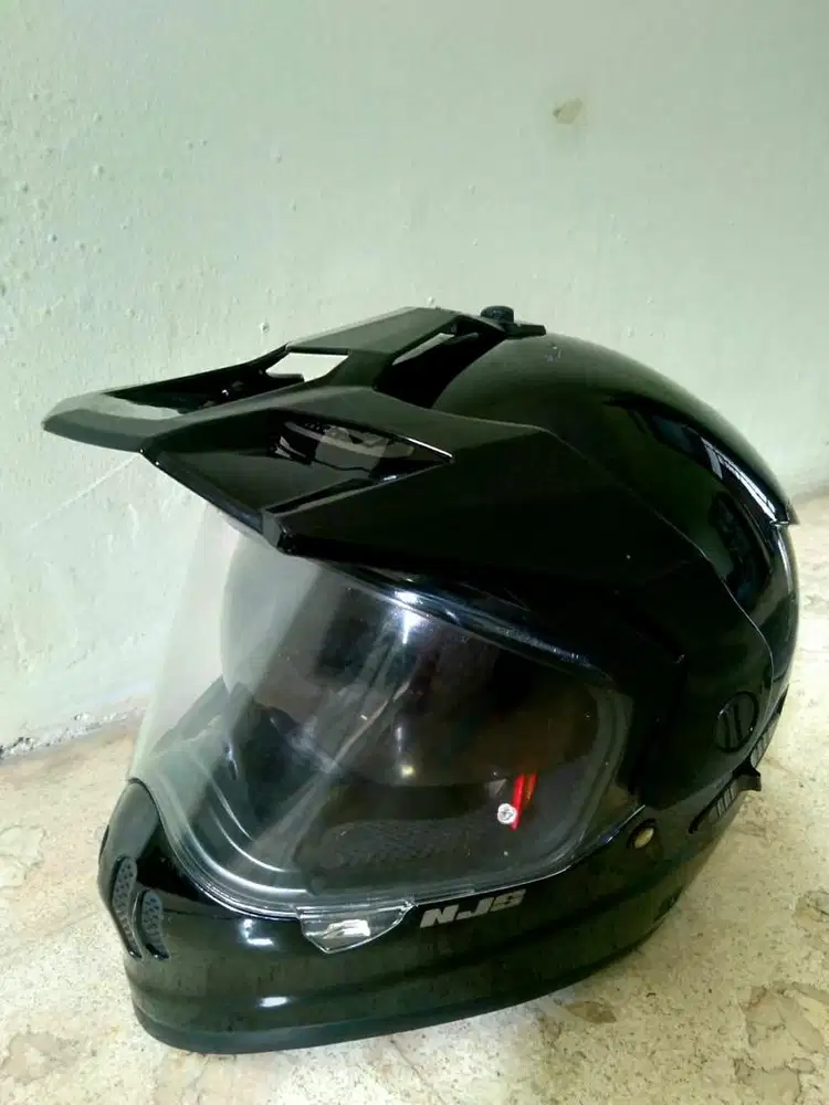 Dijual Helm NJS Black Glossy Size L