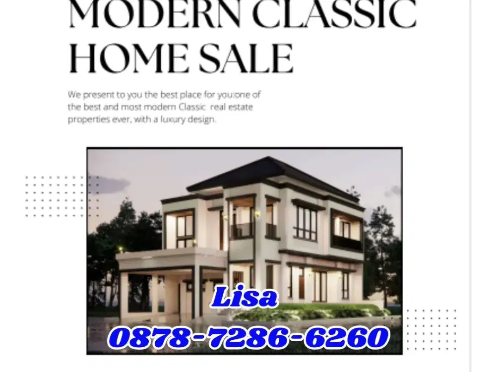 Rumah Eksklusif Foresta Naturale – LT 203m, LB 284m 2 Lantai Eksclusif