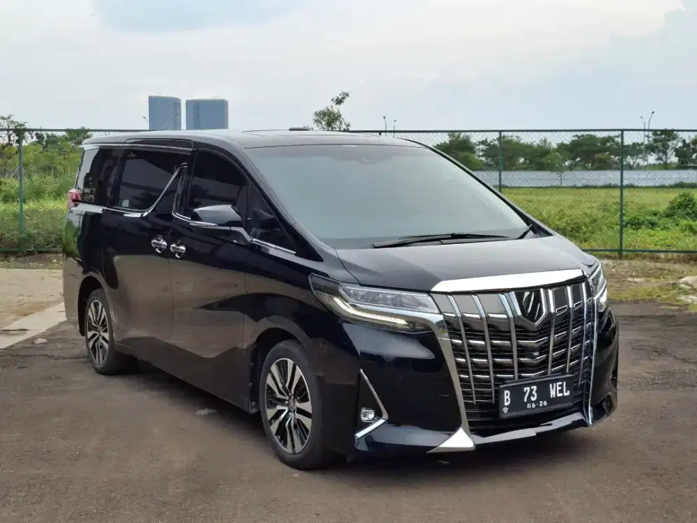(km 42rb)Toyota Alphard G 2.5 AT. Tahun 2021. Hitam. Perfect cond