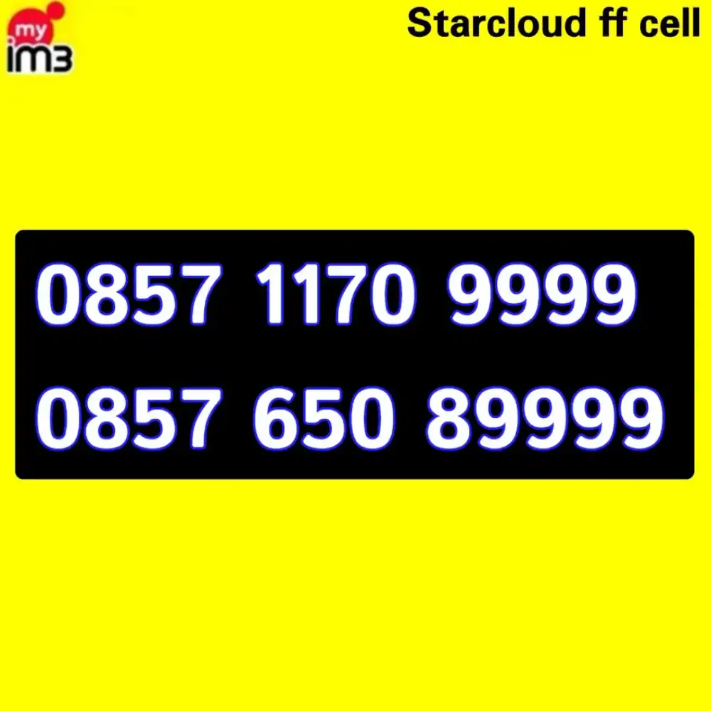 Perdana Nomor Cantik Indosat Im3 Kwartet Ujung 9999