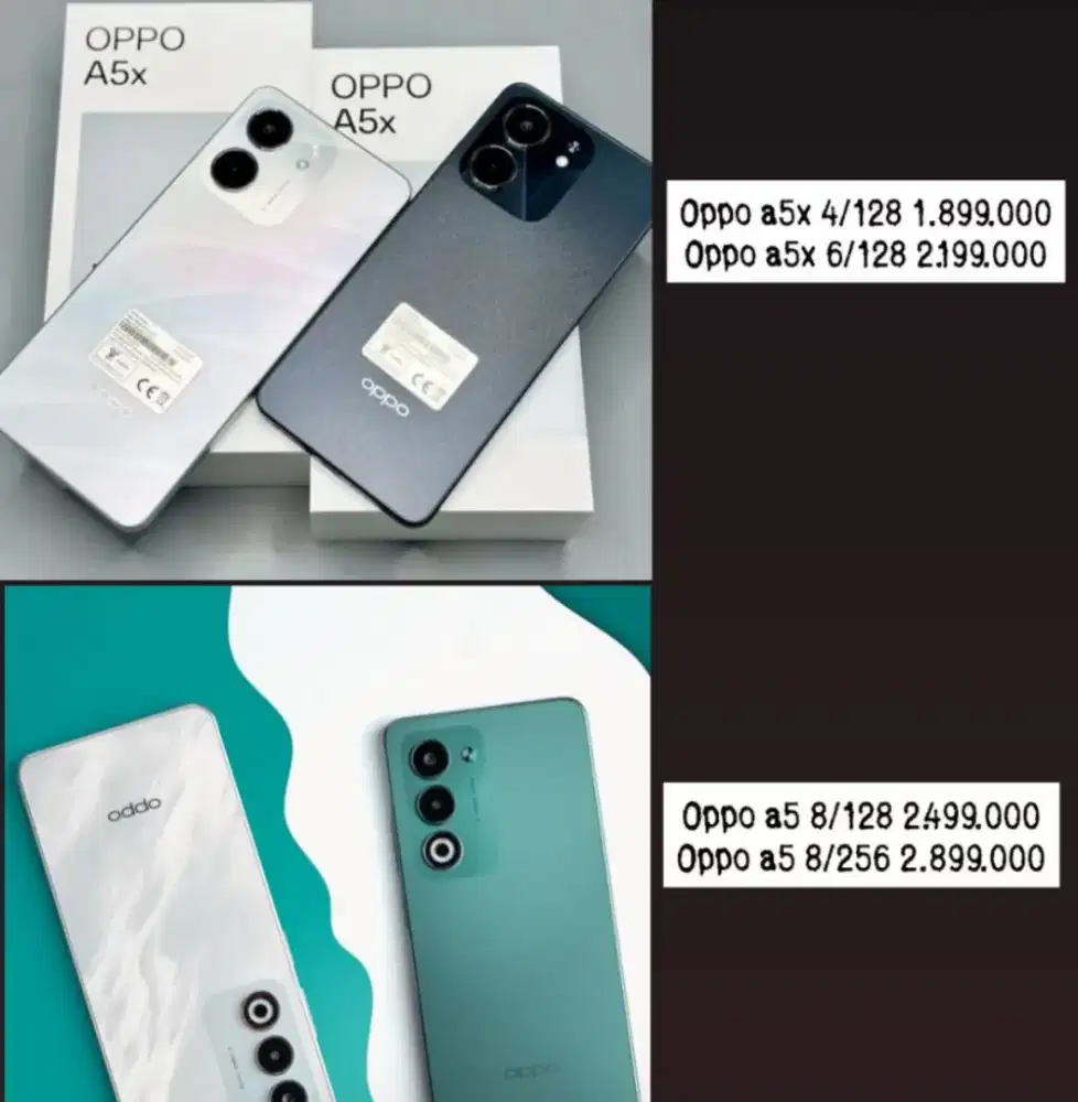Oppo A5 new garansi resmi