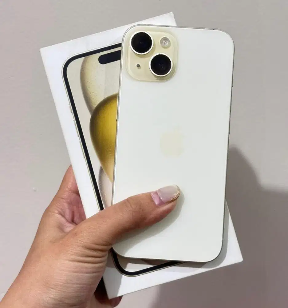 IPHONE 15 256GB RESMI IBOX FULL ORI BH 86%