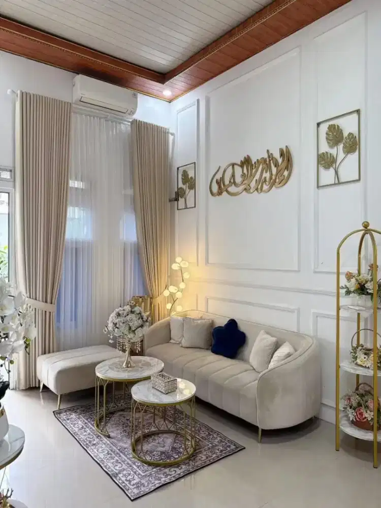 Sofa valencia 3seat 1puk meja industrial