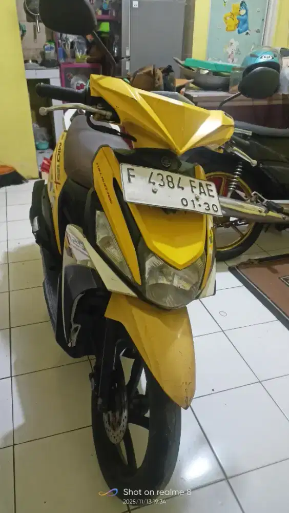 BISMILLAAHI KUN FAYAKUUNU MIO M3 YELLOW  2016 PJK ON