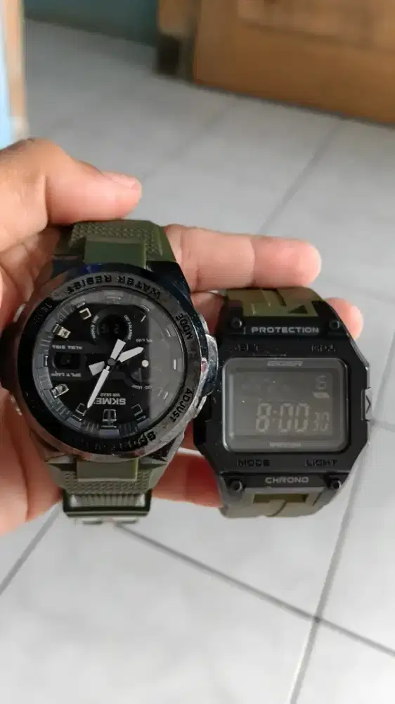 Jam tangan SKMEI dan EIGER Karlskoga