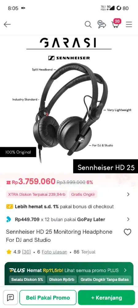 Sennheiser HD 25