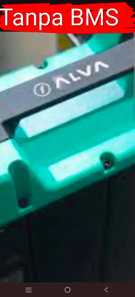 Batre bekas Motor Listrik Alva Cervo