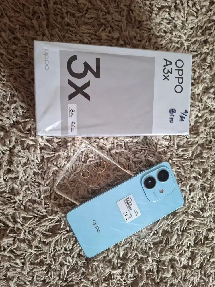 Oppo a3x Ran 4+4 (64 gb)
Mulus
Full set