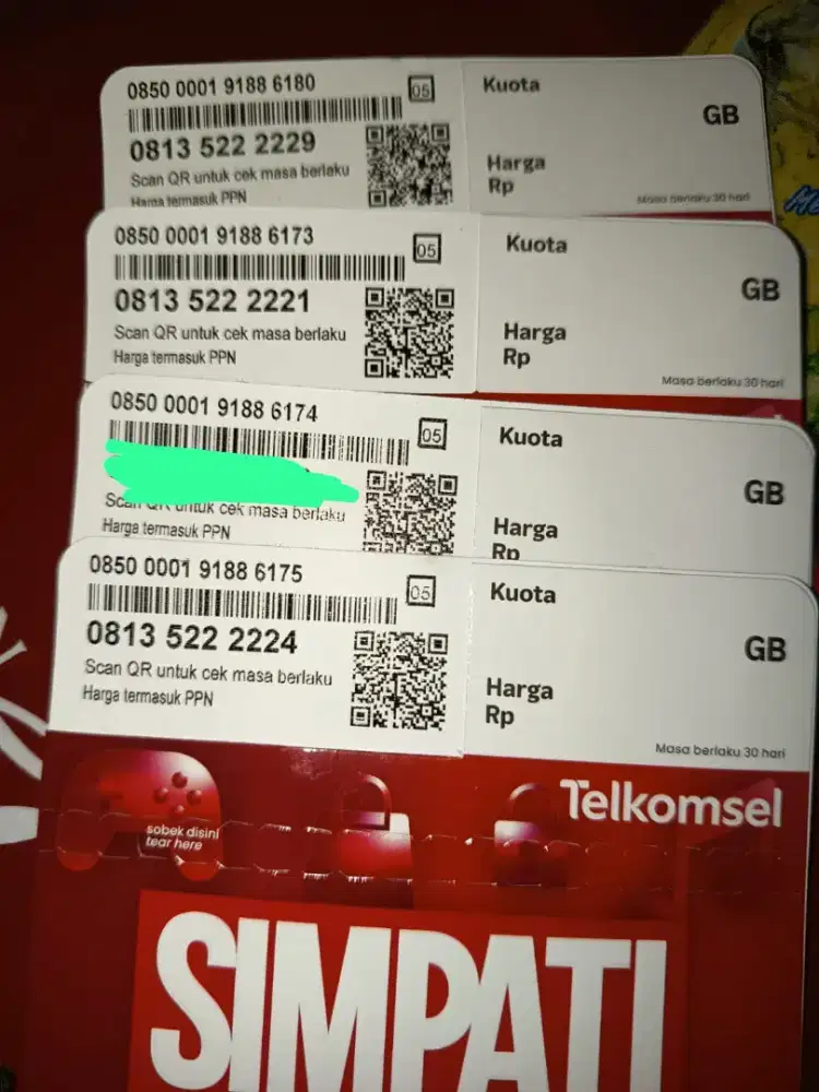 Perdana Telkomsel 11 Digit Nomor Cantik