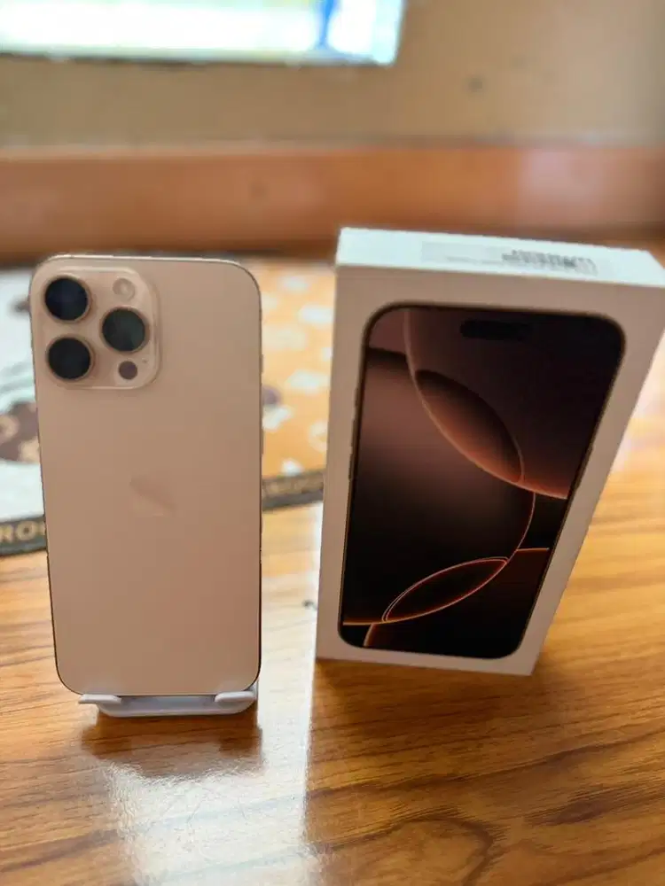 Iphone 16 Promax 256 desert fulset resmi