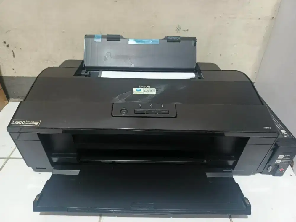Epson L1800 a3+ hasil mulus