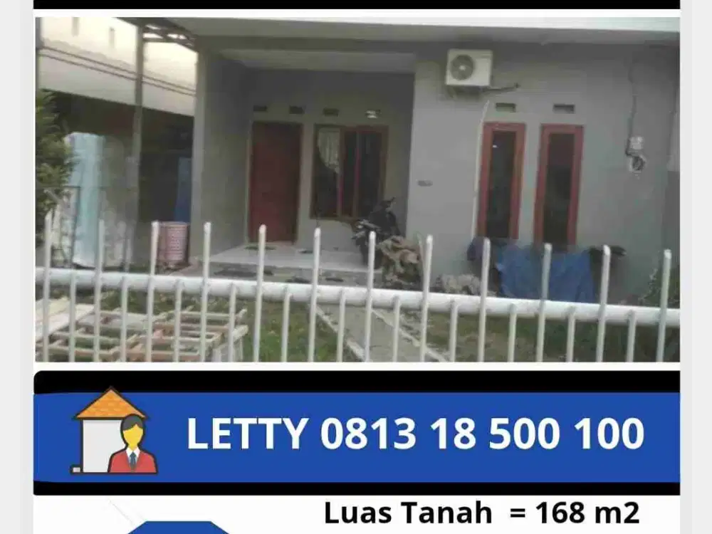 Rumah Kemayoran Jakarta Pusat Rp 2.2 M Nego