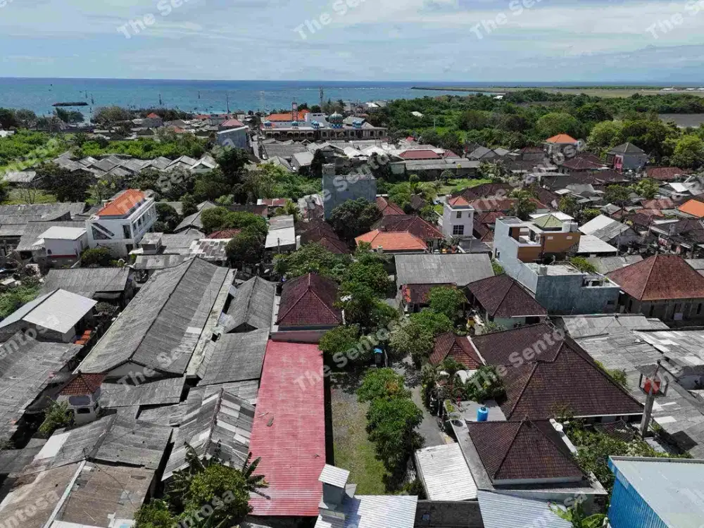 Tanah Pantai Kuta 300 meter pantai