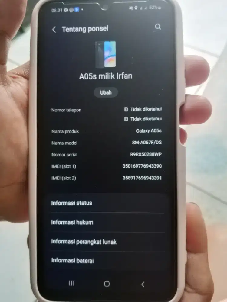 Samsung A05S RAM 6/128