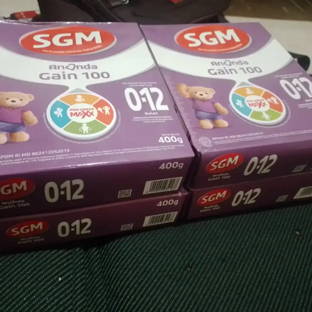 Susu SGM Ananda Gain 100 400g Exp 2027