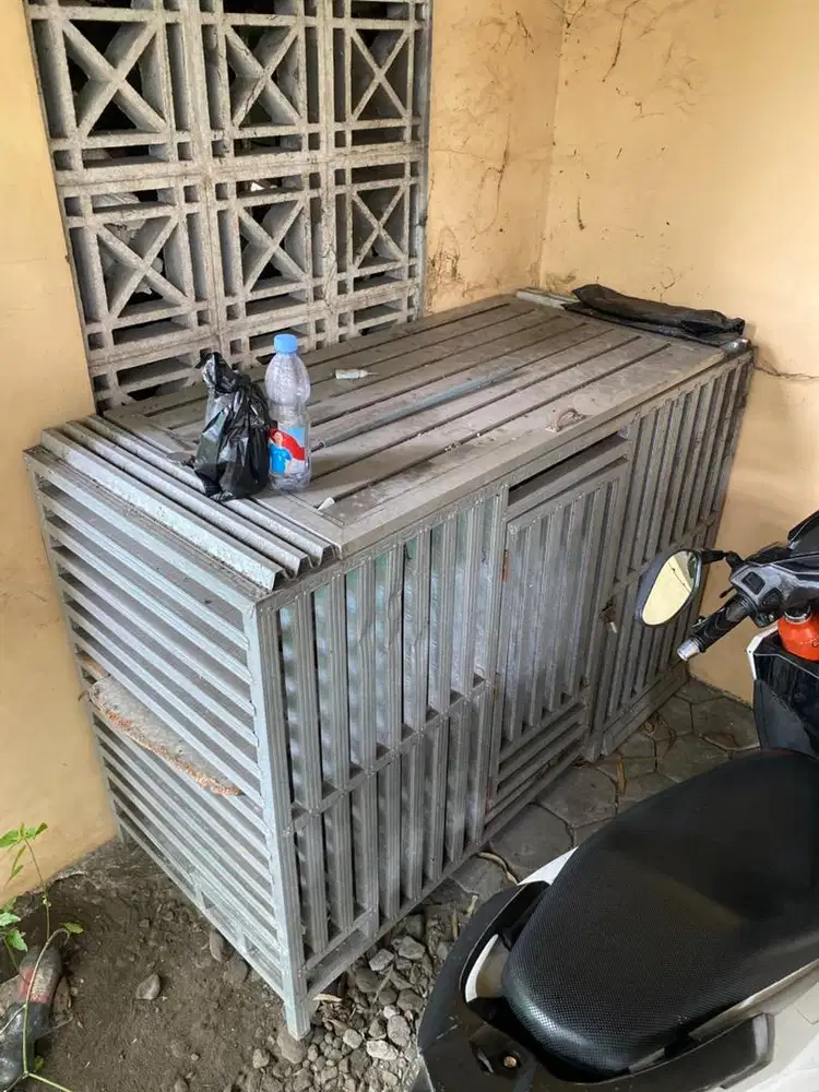 Kandang Anjing/Kucing Baja Besar