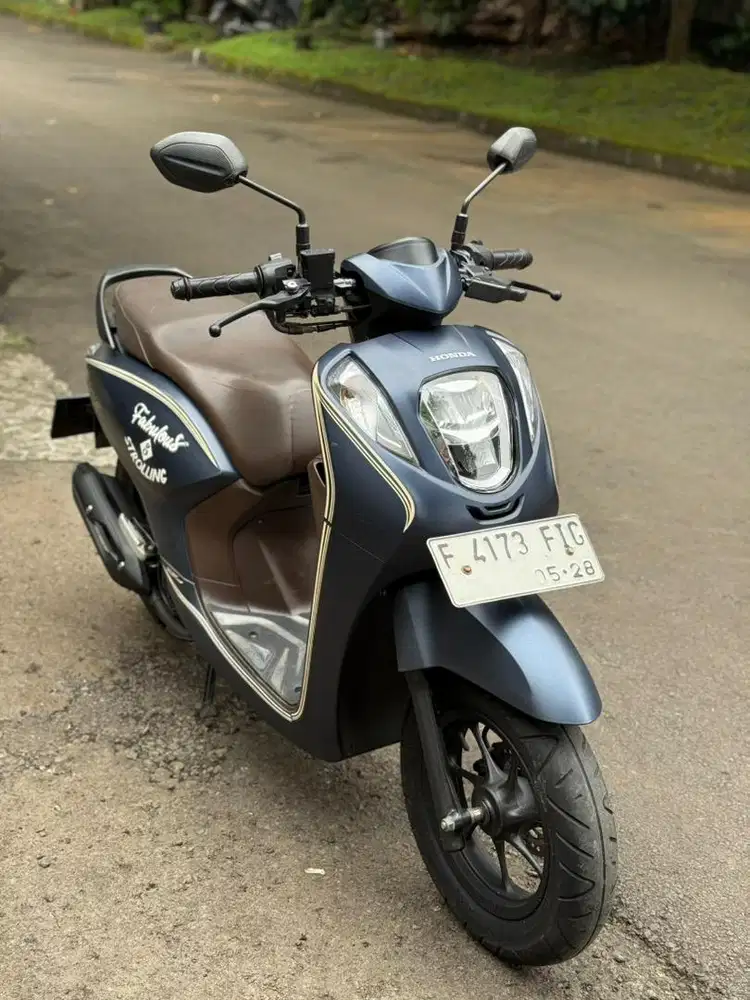 Honda Genio Fabulous Thn 2034 Blue Matte Mulus
