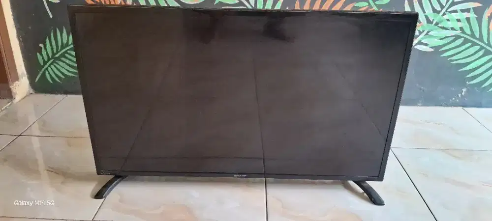 Tv led sharp analog 32 inch
