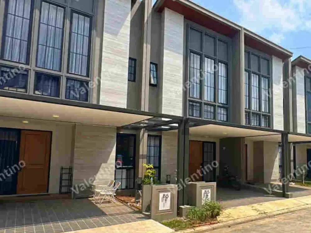 TANPA DP | Rumah Baru Siap Huni Tropis Minimalis Cocok Untuk Rumah Pertama Dekat Tol BSD dan Rencana MRT Tangerang Selatan