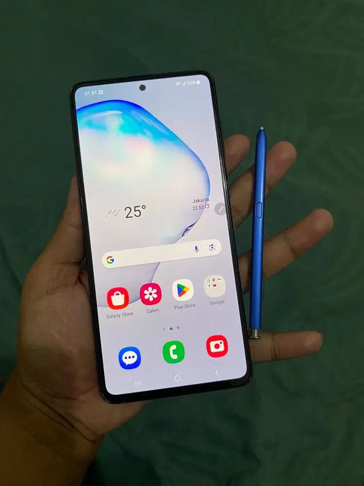 Samsung Note 10 lite 8/128 amoled ori normal SPen