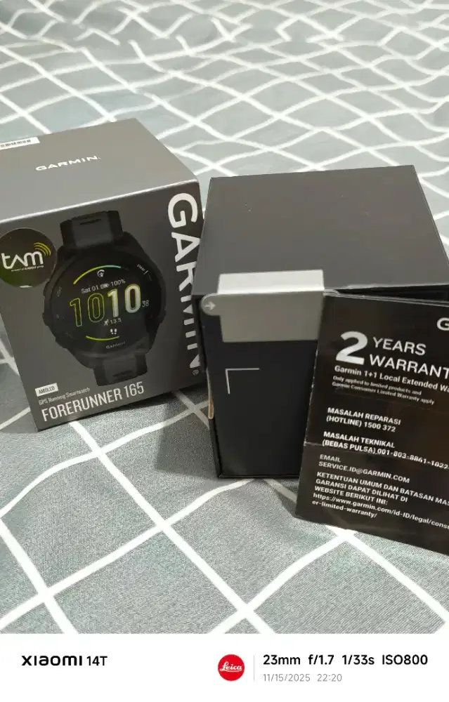 Segel Garmin Forerunner 165 Non Music