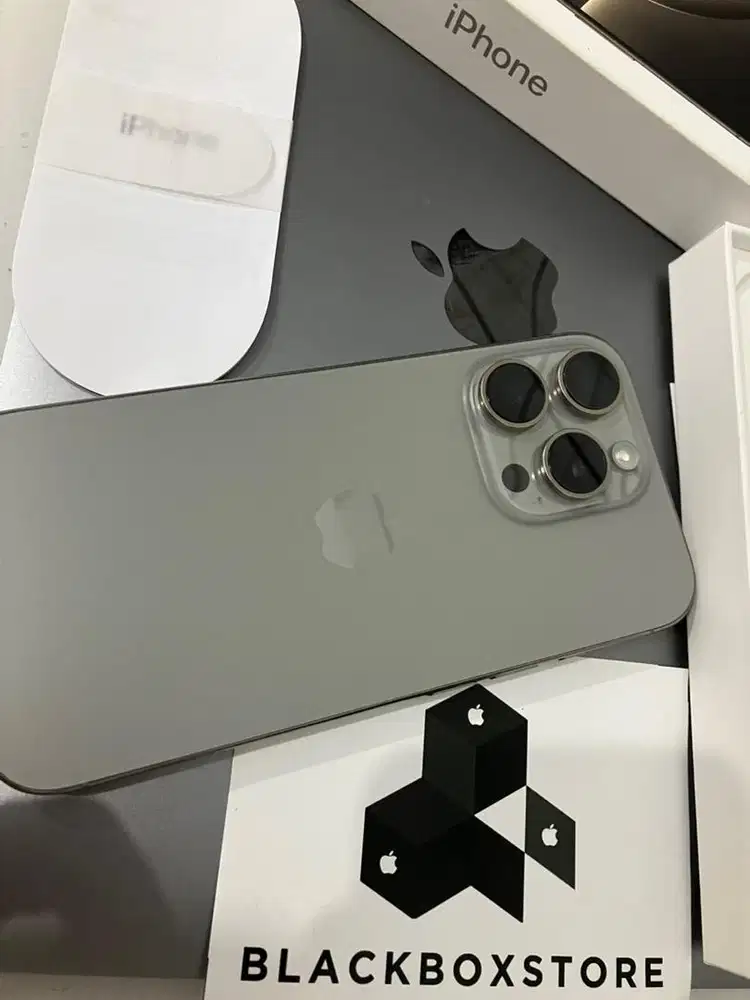 IPHONE 16 PRO IBOX 128GB NATURAL TITANIUM GARANSI ON