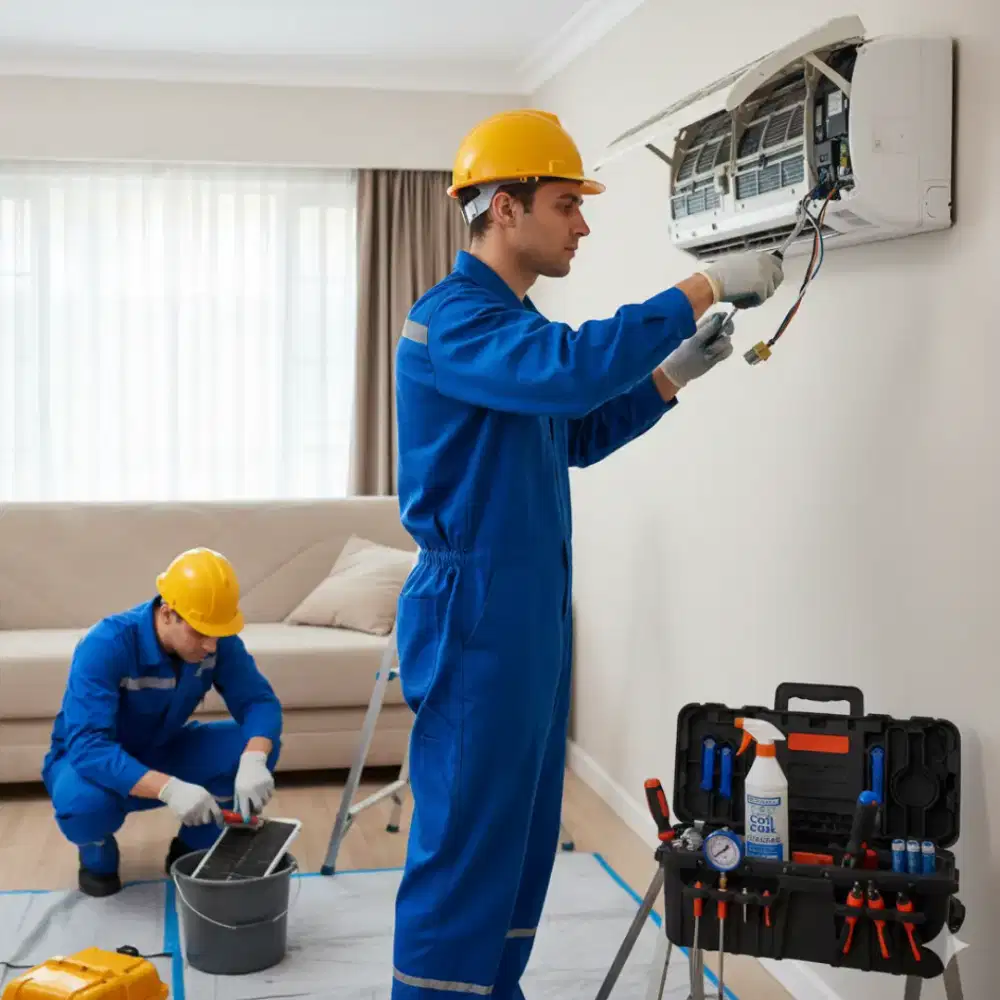 SERVICE AC PERBAIKAN DAN MAINTENANCE