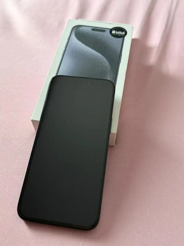 Iphone 15 promax 256gb blue resmi