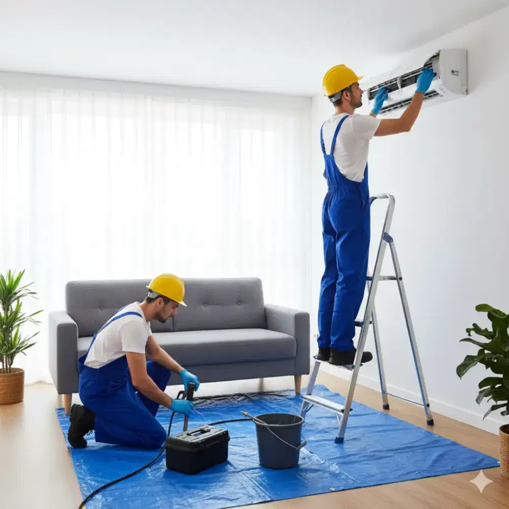 SERVICE AC PERBAIKAN DAN MAINTENANCE