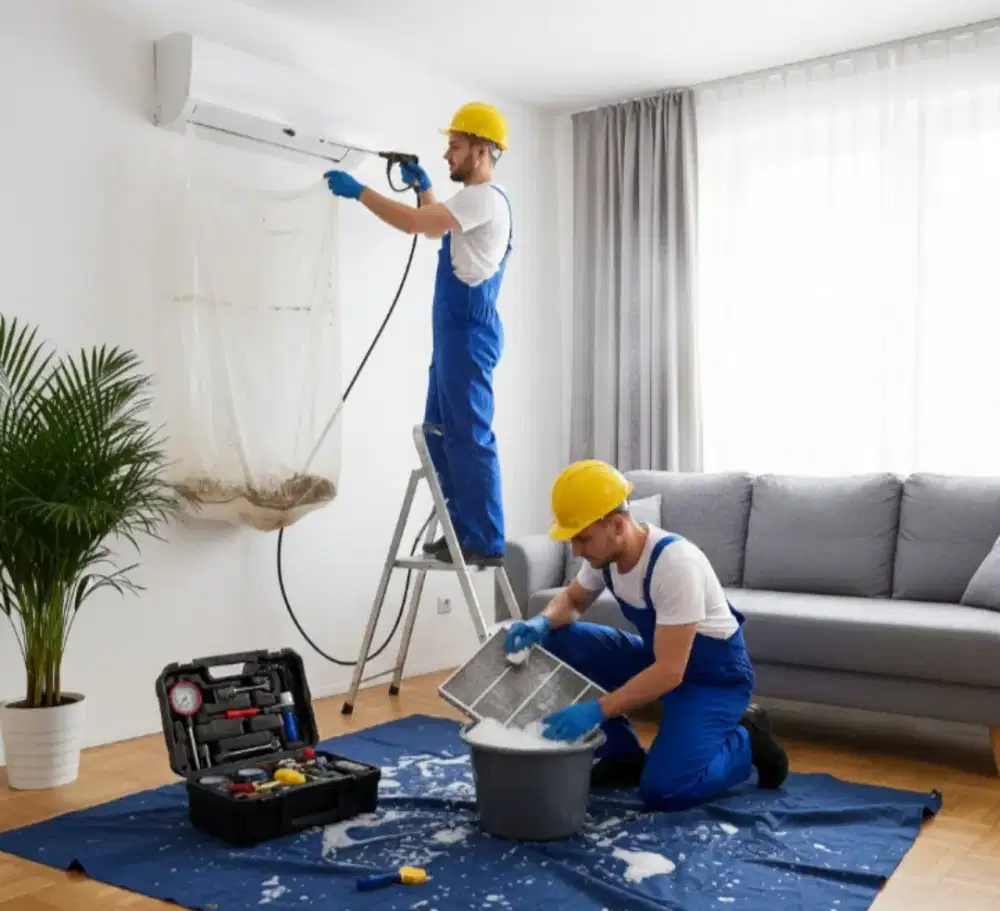 SERVICE AC PERBAIKAN DAN MAINTENANCE