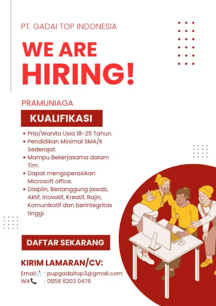 Lowongan kerja gadai top