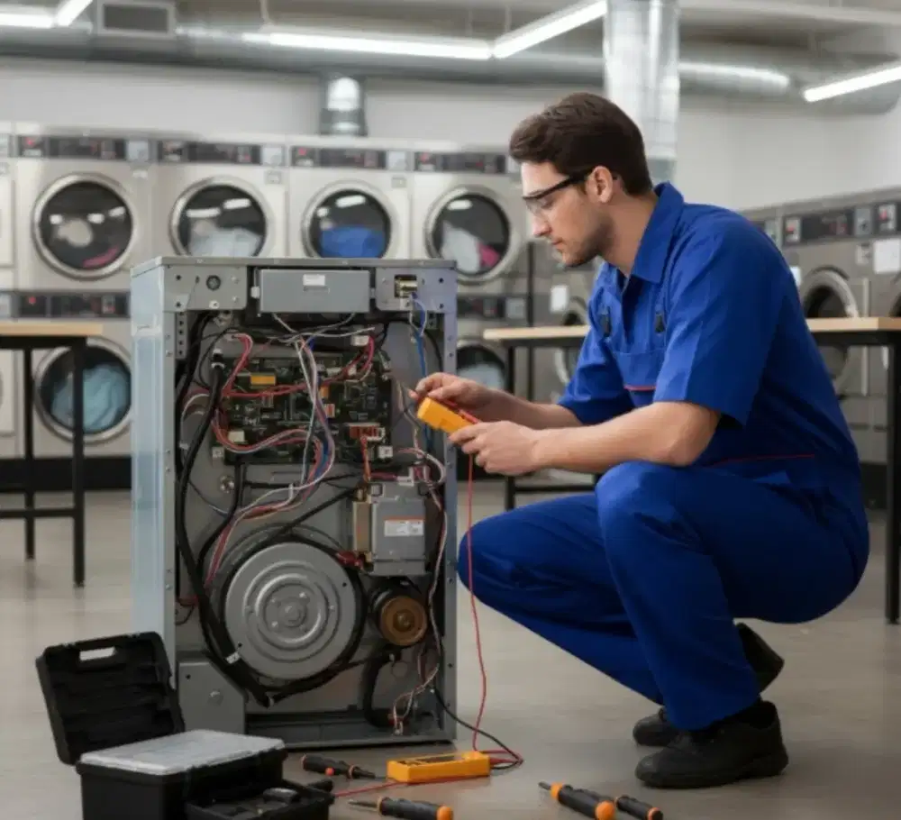 SERVICE AC, MESIN CUCI, KULKAS, FREEZER, SHOWCASE, POMPA AIR