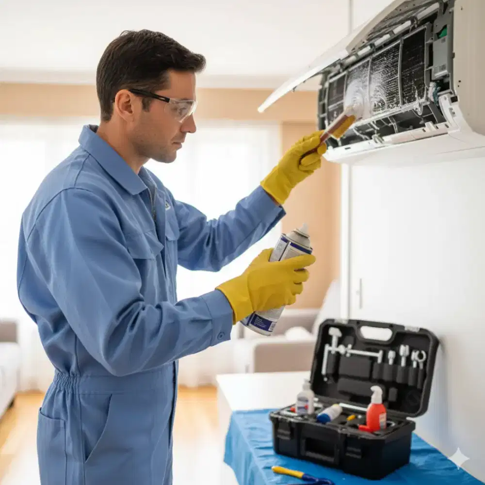 SERVICE AC PERBAIKAN DAN MAINTENANCE