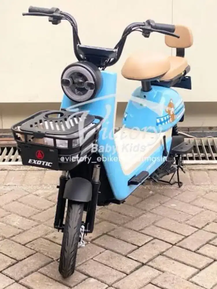 JUAL SEPEDA LISTRIK EXOTIC V3 THN 2023 AKHIR NORMAL