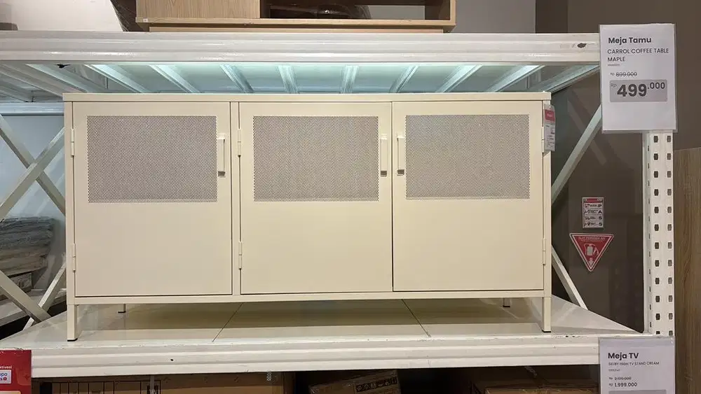 terbaru lemari serbaguna/rak TV 60in bahan metal besi