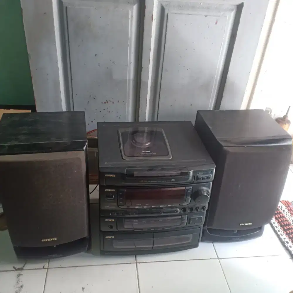 Tape compo Aiwa cx-z1900 Japan cukup mulus