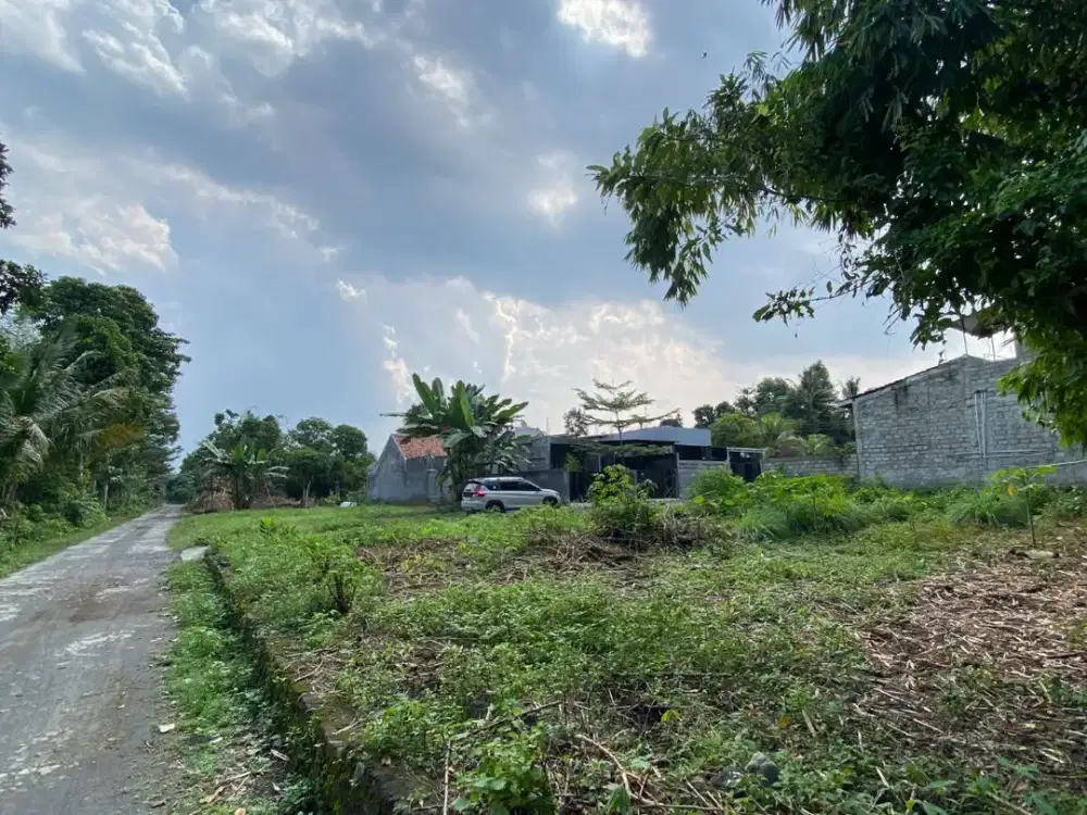 Dijual Tanah SHM Ngemplak Sleman Dekat Blue Lagoon, Langsung AJB