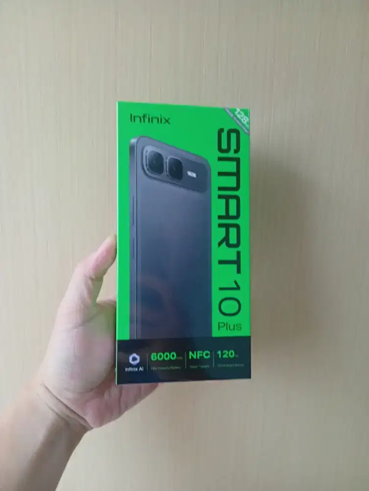 [BARU] Infinix Smart 10 Plus 8/128, SEGEL Garansi Resmi, Bisa COD