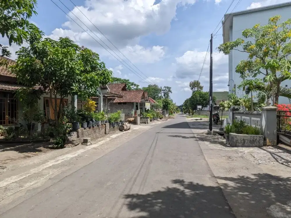 Dekat Exit Tol Purwomartani, Tanah SHM Kalasan Strategis Jl Jogja-Solo