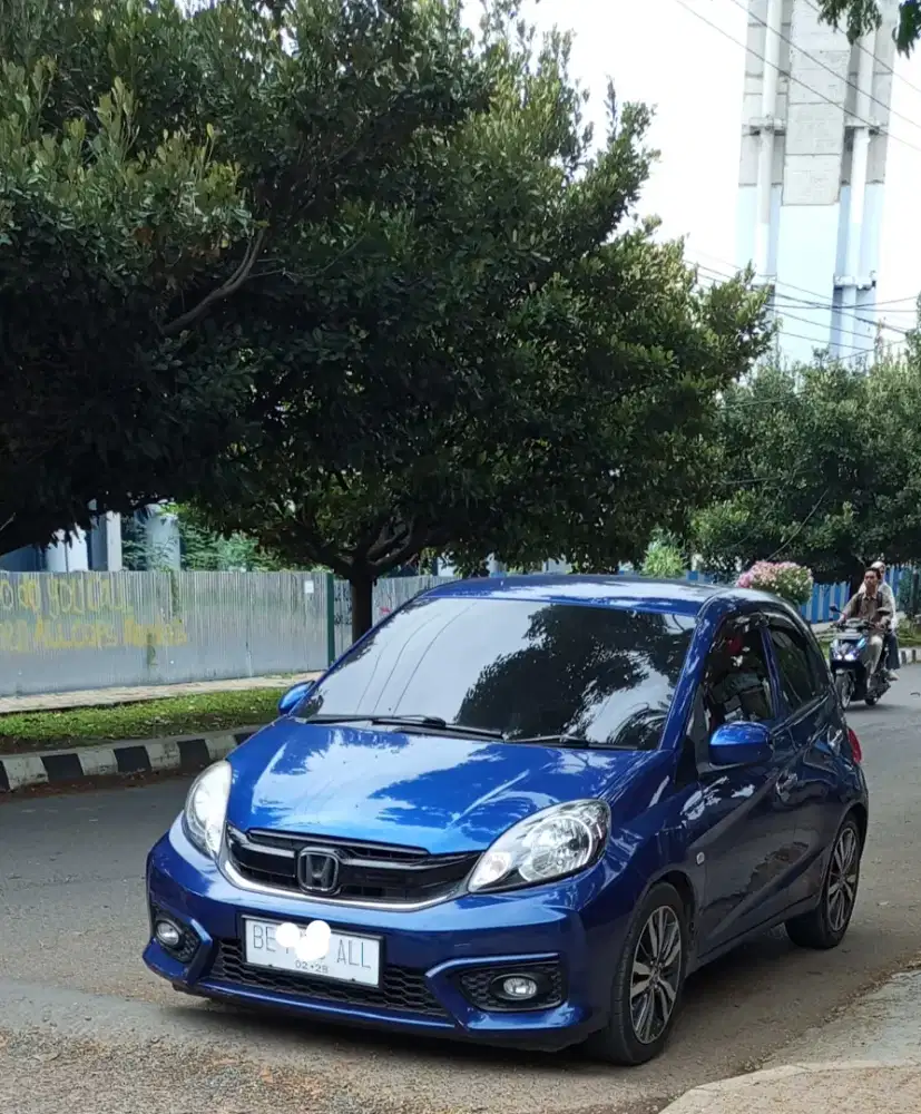 Honda Brio Satya E Blue Sporty Metallic