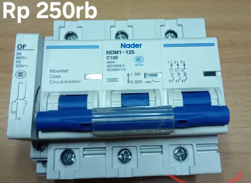 ELCB NADER 100A 400v Original