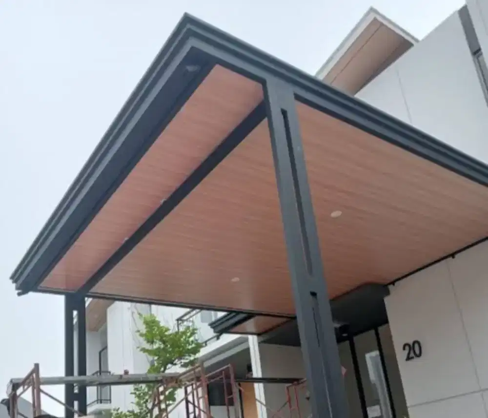 Kanopi atap alderon rs