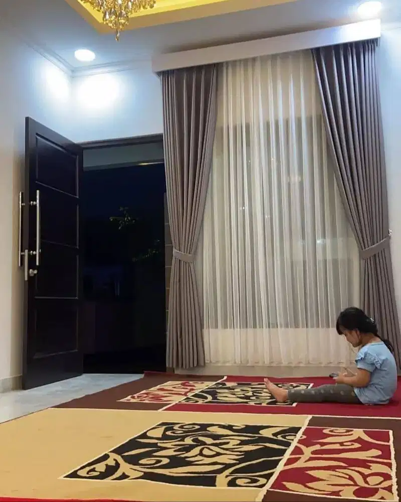 Pusat Gorden Blackout Pasang Skat Klinik Hordeng Pintu Gordyn Vitrase